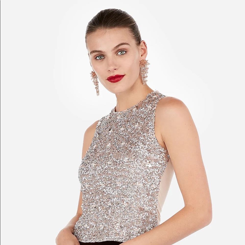 ⭐️ Express Sequin Top